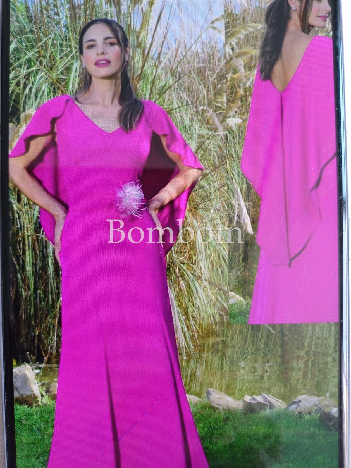 Vestido madrina #modelo Rosy#vestido capa - Imagen 1
