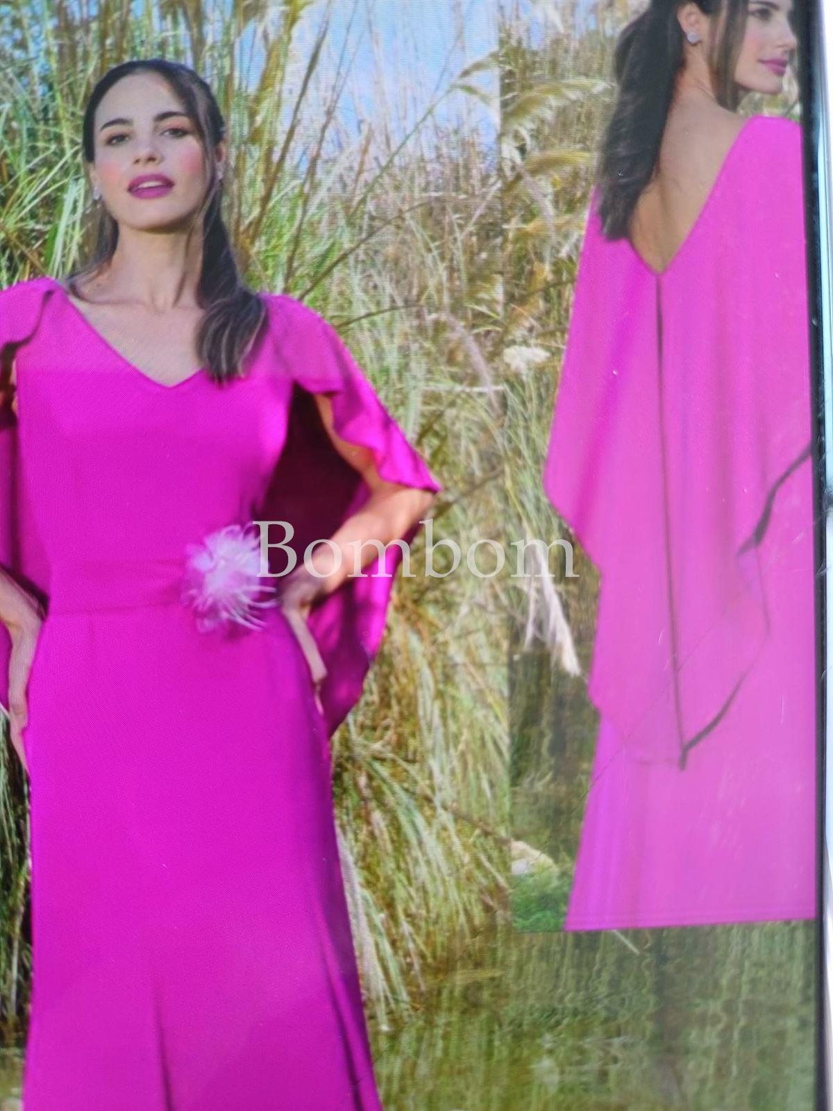 Vestido madrina #modelo Rosy#vestido capa - Imagen 2