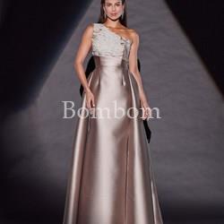 #Canela vestido de madrina largo - Imagen 1