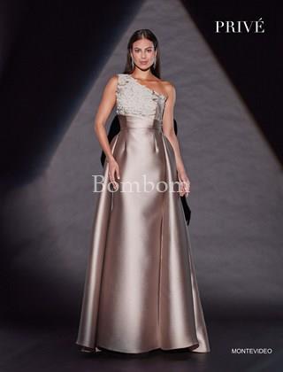 #Canela vestido de madrina largo - Imagen 1