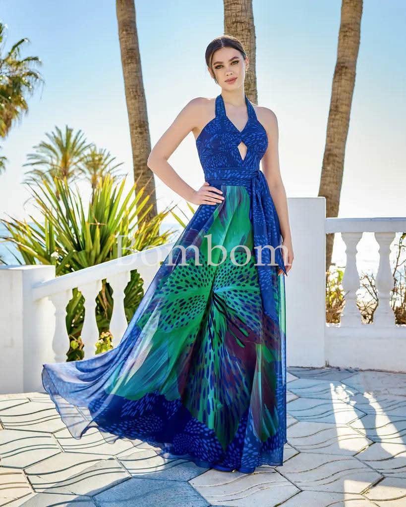 Lili vestido de gasa floral - Imagen 1