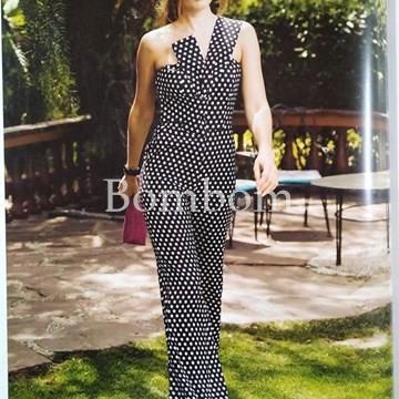 Mono Betzzia v18397, negro de lunares - Imagen 1