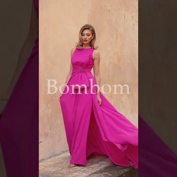 #Mono con sobre falda azul marino Veni infantino - Imagen 1