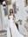 #morilee #vestido blanco de novia palabra de honor - Imagen 1