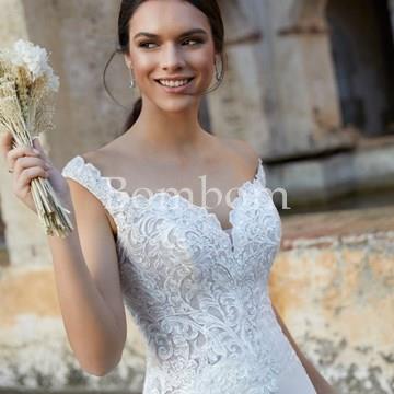 Morilee # vestido de novia blanco corte sirena - Imagen 1