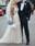 ronald joyce #morilee vestido de novia blanco con tirantes - Imagen 2