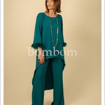 Traje pantalón y blusón - Imagen 1