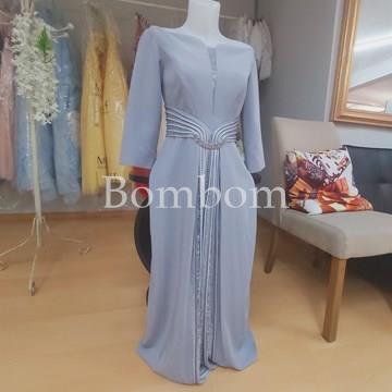 Veni infantino vestido madrina gris - Imagen 1