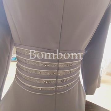 Veni infantino vestido madrina gris - Imagen 2