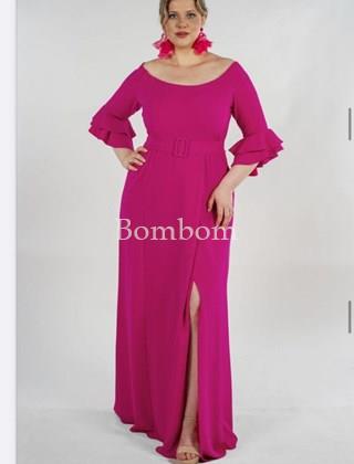 Vestido bardot ceremonia - Imagen 1