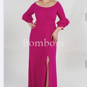 Vestido bardot ceremonia - Imagen 1