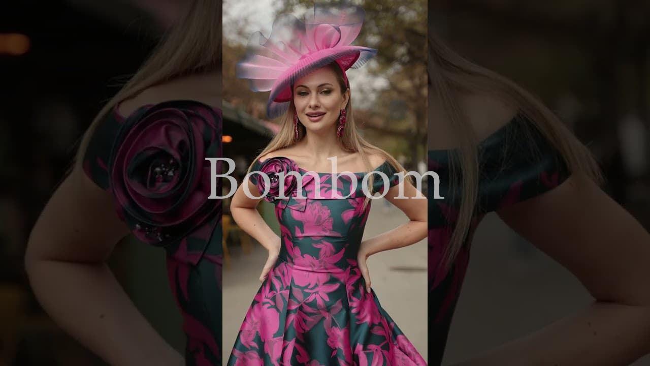 #vestido bardot veni infantino , madre de novia o madrina elegante y juvenil - Imagen 3