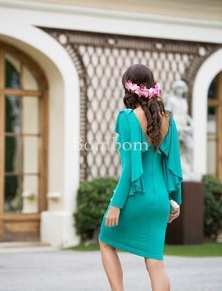 Vestido ceremonia rojo - Imagen 1