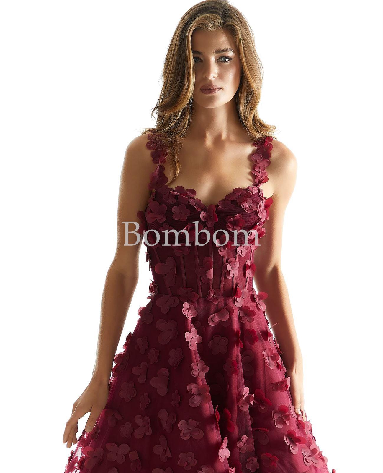 Vestido color burdeos #morilee - Imagen 1