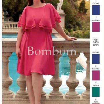 vestido corto celestina modelo 5309 - Imagen 1