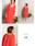#vestido corto de ceremonia con capa tallas grandes - Imagen 1