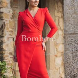 vestido corto marta en brasil h112 - Imagen 1