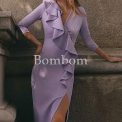 vestido corto marta en brasil h118 - Imagen 2