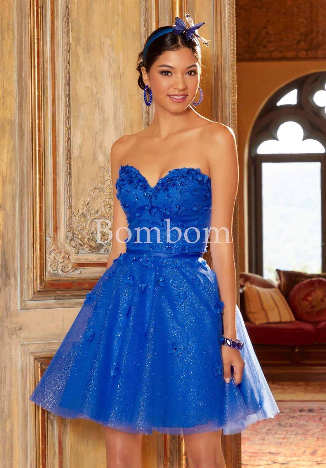 vestido corto morilee 9581 - Imagen 2