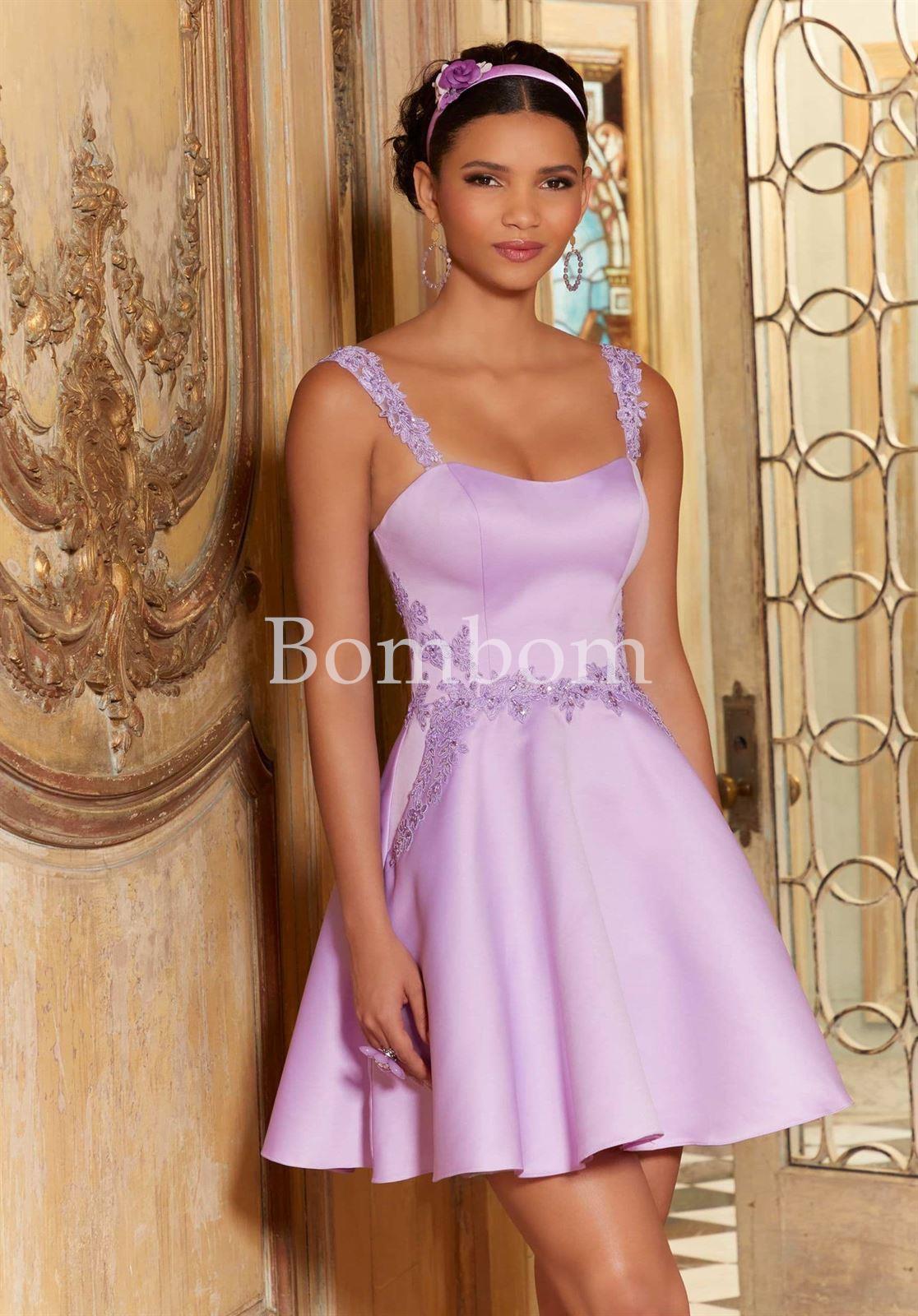 vestido corto morilee 9589 - Imagen 2