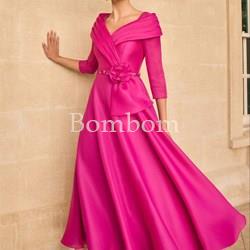 #vestido cuello bardot veni infantino - Imagen 1