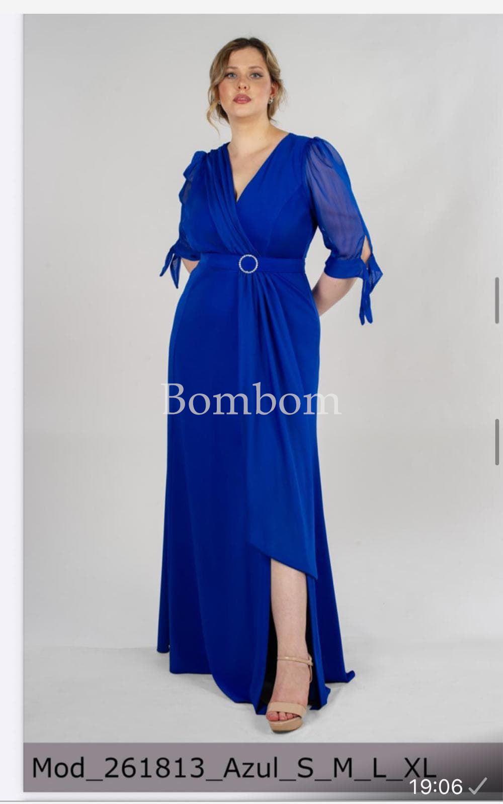 Vestido de ceremonia largo - Imagen 1