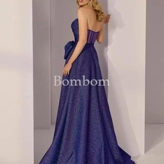 Vestido de gala navy - Imagen 2