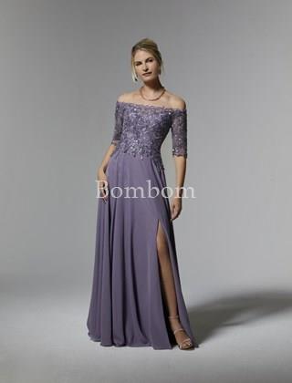 Vestido de madrina lavanda - Imagen 2