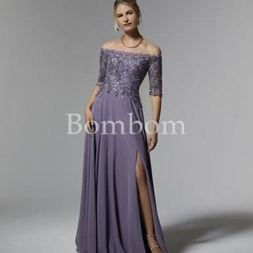 Vestido de madrina lavanda - Imagen 2