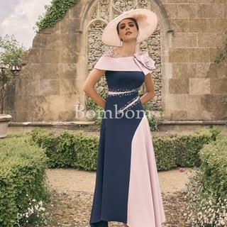 #Vestido de madrina midi elegante - Imagen 1