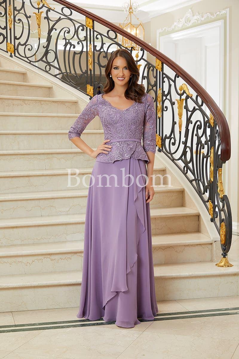 Vestido de madrina o madre de novia , lilac - Imagen 1