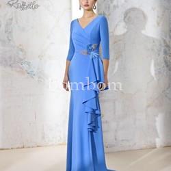 Vestido de madrina Samira verde - Imagen 1