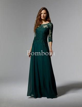 Vestido de madrina verde#morilee #bombomceremonia - Imagen 1