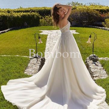 Vestido de novia blanco 4474 - Imagen 1