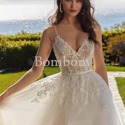Vestido de novia blanco 4474 - Imagen 2