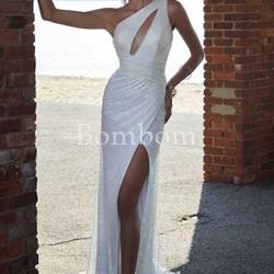#Vestido de novia blanco fiesta#Bombomceremonias - Imagen 1