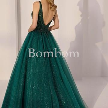 Vestido de novia blanco fondo ivory - Imagen 1