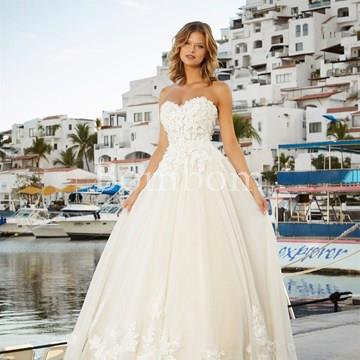 #Vestido de novia blanco largo Morilee - Imagen 1