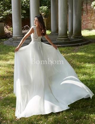 Vestido de novia blanco #Polly colección 2025 - Imagen 1