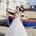 Vestido de novia blanco princesa corte A morilee - Imagen 2