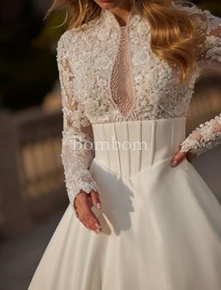 #vestido de novia blanco veni infantino 63128 - Imagen 1