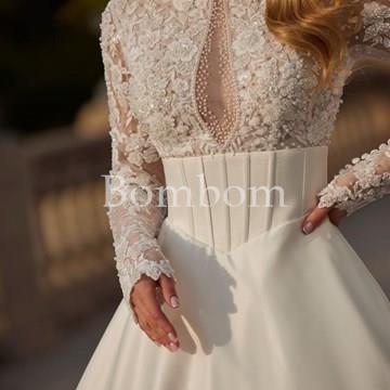 #vestido de novia blanco veni infantino 63128 - Imagen 1
