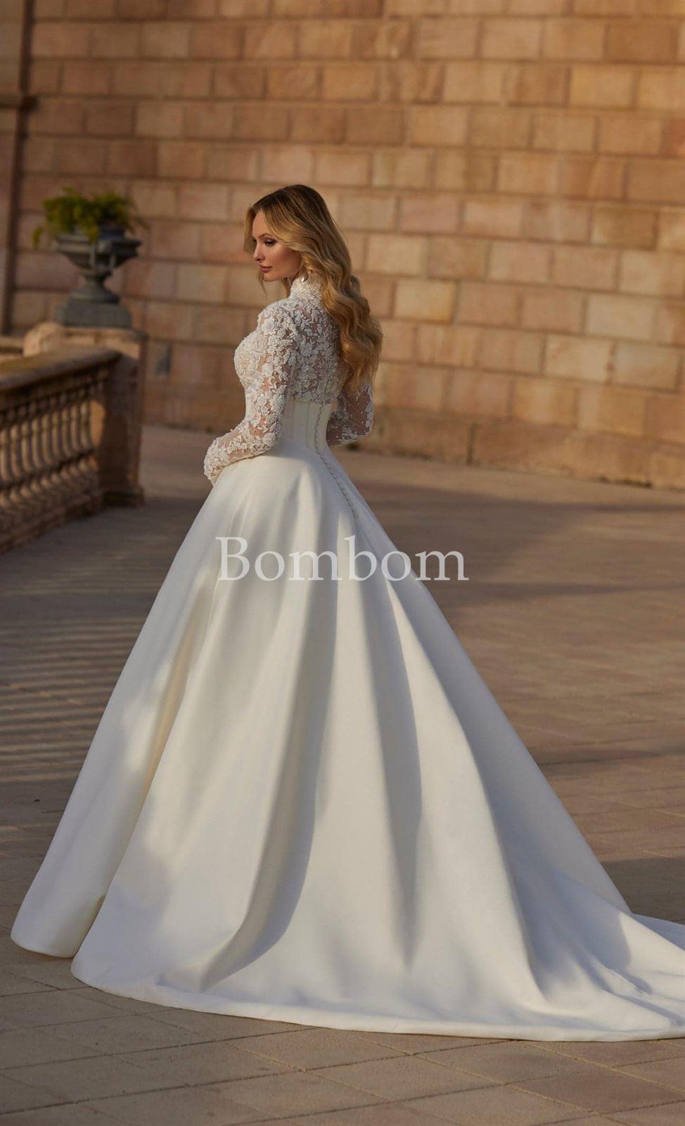 #vestido de novia blanco veni infantino 63128 - Imagen 3