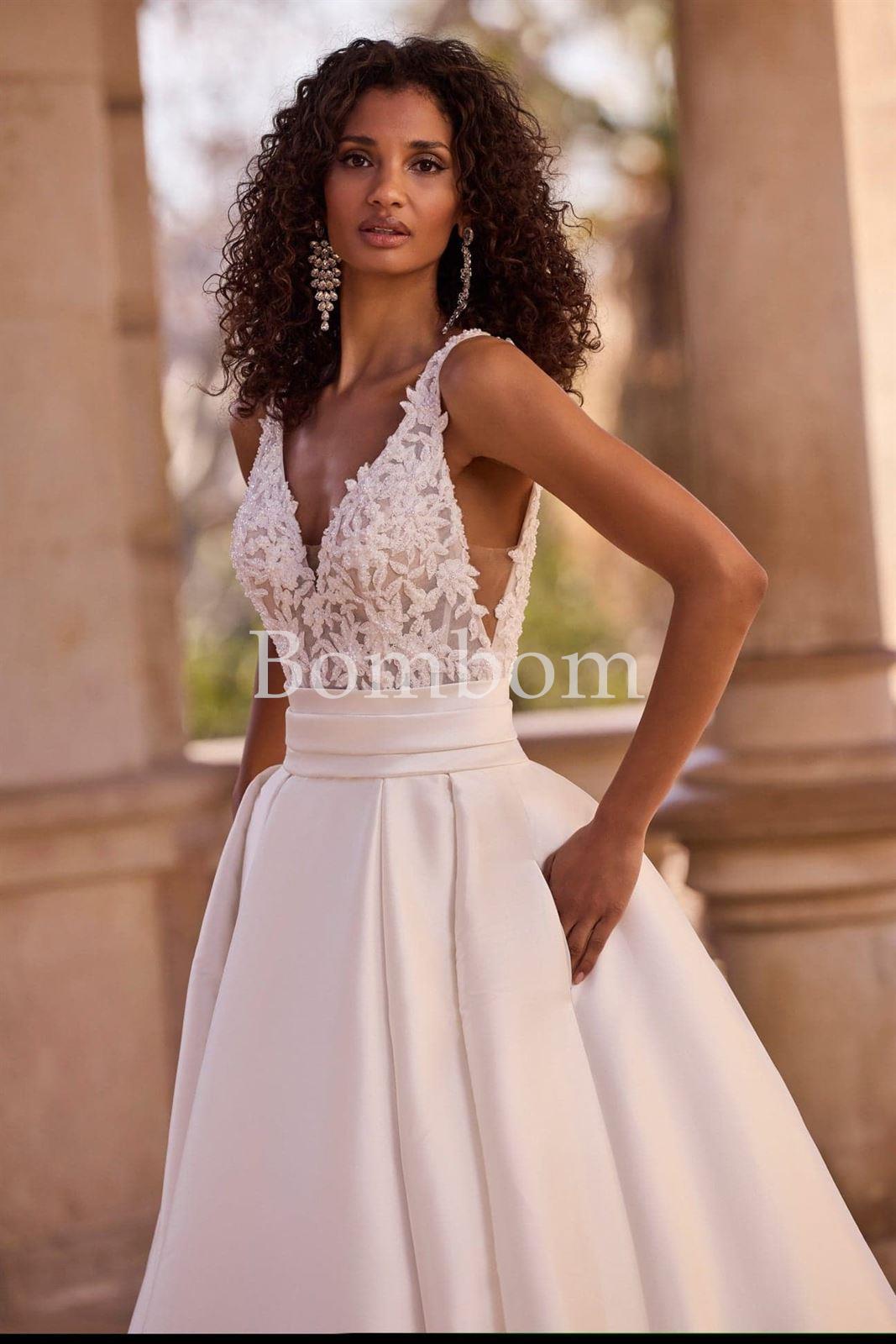 Vestido de novia blanco # veni infantino 63169 - Imagen 1