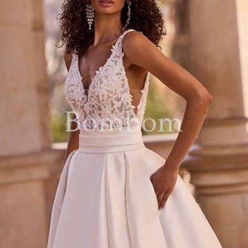 Vestido de novia blanco # veni infantino 63169 - Imagen 1