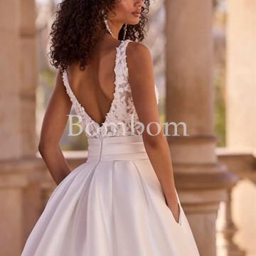 Vestido de novia blanco # veni infantino 63169 - Imagen 2