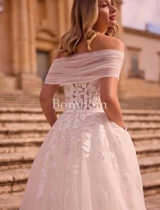 Vestido de novia blanco Vianca - Imagen 2