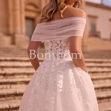 Vestido de novia blanco Vianca - Imagen 2
