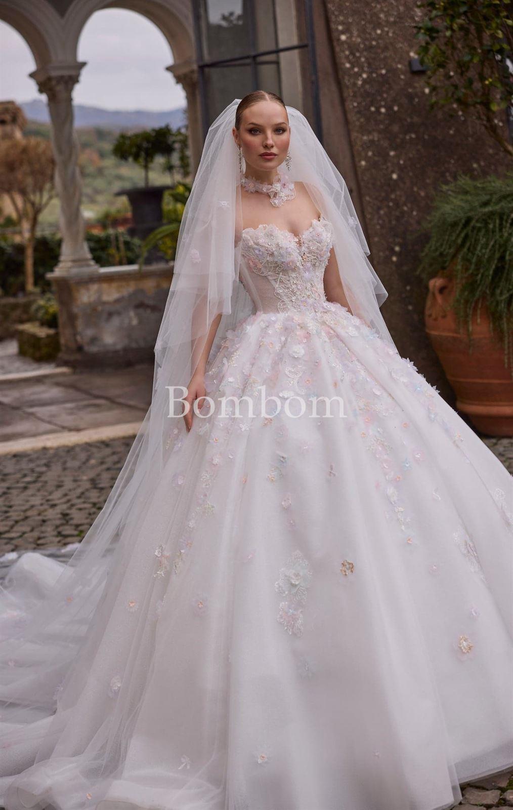 Vestido de novia campanilla - Imagen 1
