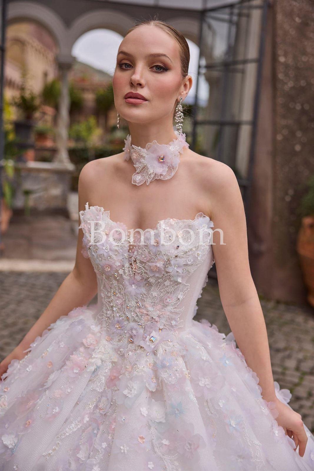 Vestido de novia campanilla - Imagen 5